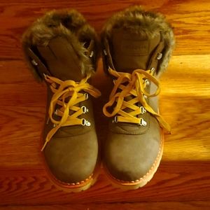 Womens lace up boots